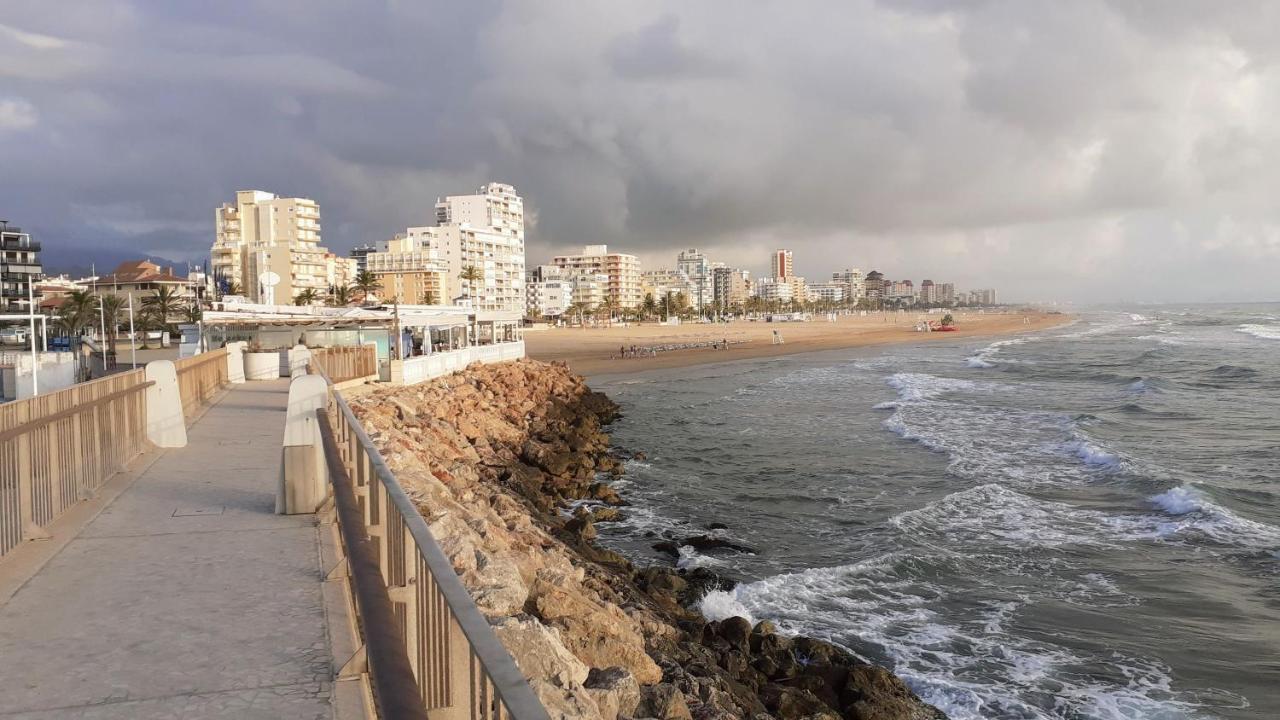 Playa de Gandia Apto Mar Del Este Alquiler Semanal Solo Familias מראה חיצוני תמונה