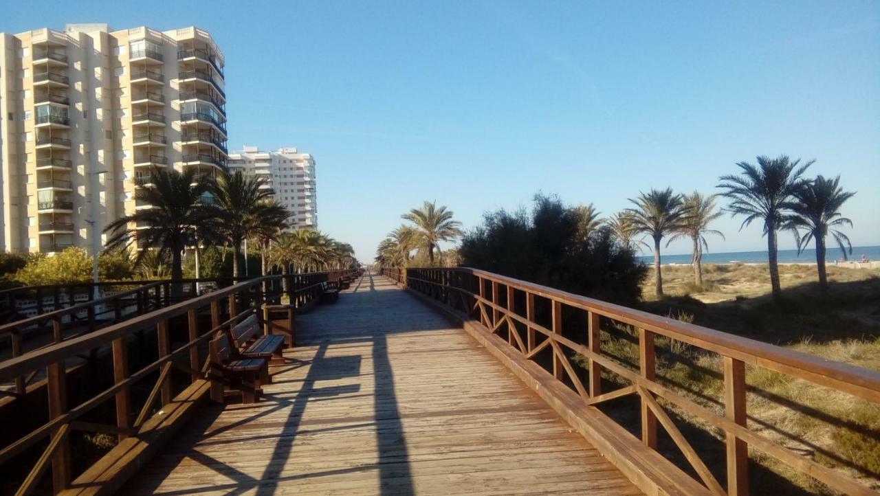 Playa de Gandia Apto Mar Del Este Alquiler Semanal Solo Familias מראה חיצוני תמונה