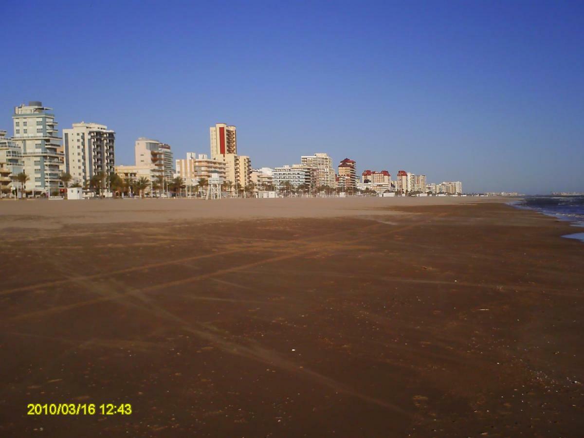 Playa de Gandia Apto Mar Del Este Alquiler Semanal Solo Familias מראה חיצוני תמונה
