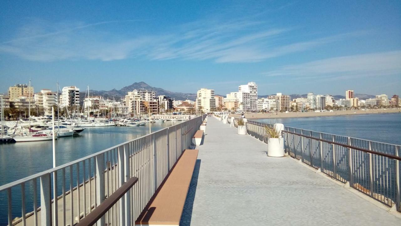 Playa de Gandia Apto Mar Del Este Alquiler Semanal Solo Familias מראה חיצוני תמונה